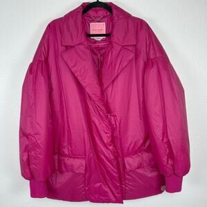 Kate Spade Fuchsia Gramercy Parka XL (No Belt)